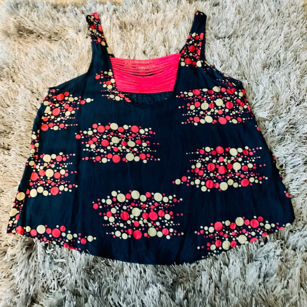 Mimi Chica Fashion Pattern Top